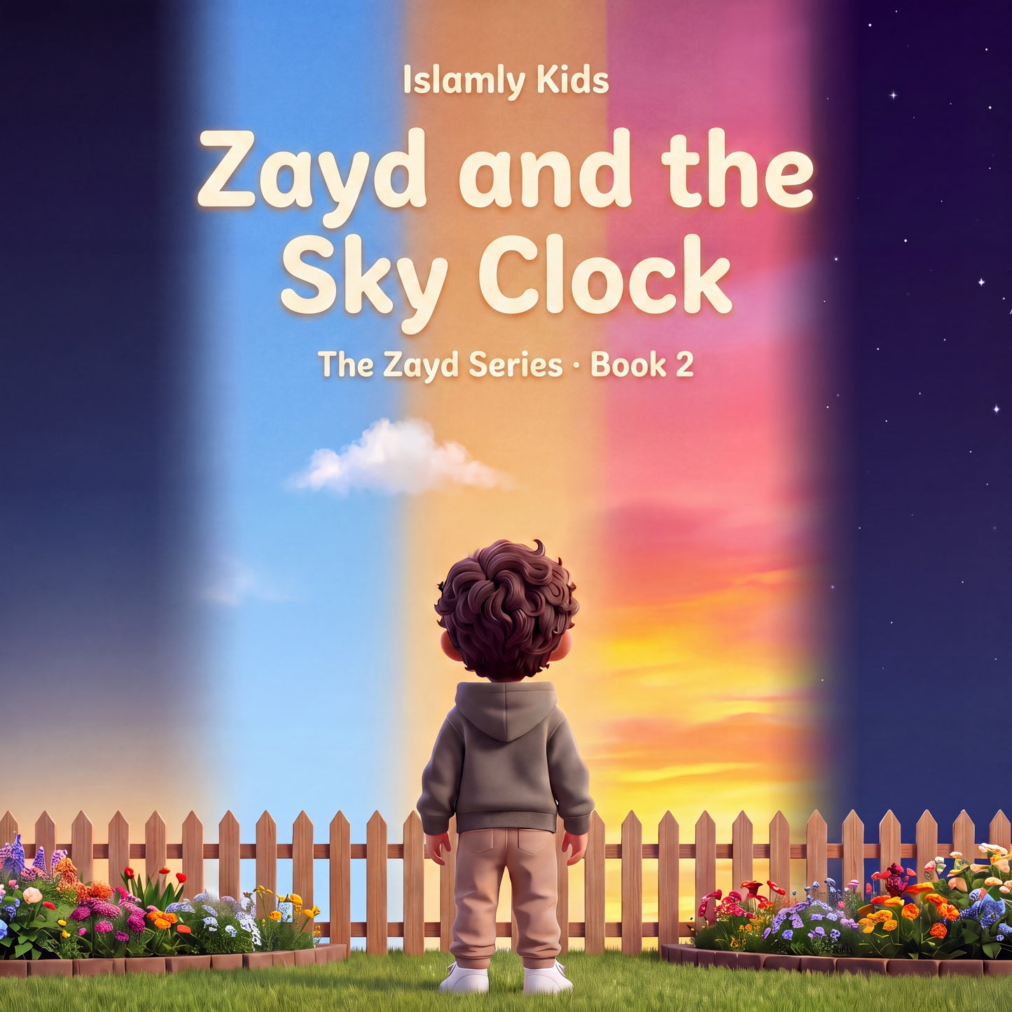Zayd and the Sky Clock — Islamic Storybook for Muslim Kids (Ages 3–8)